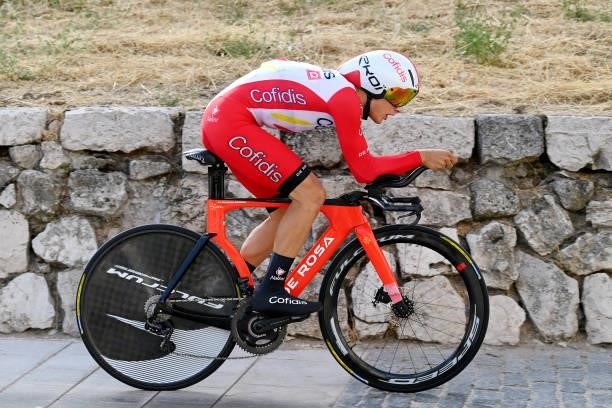 Fernando Barceló Aragón of Spain and Team Cofidis competes during the 76th Tour of Spain 2021, Stage 1 a 7,1km individual time trial from Burgos -...