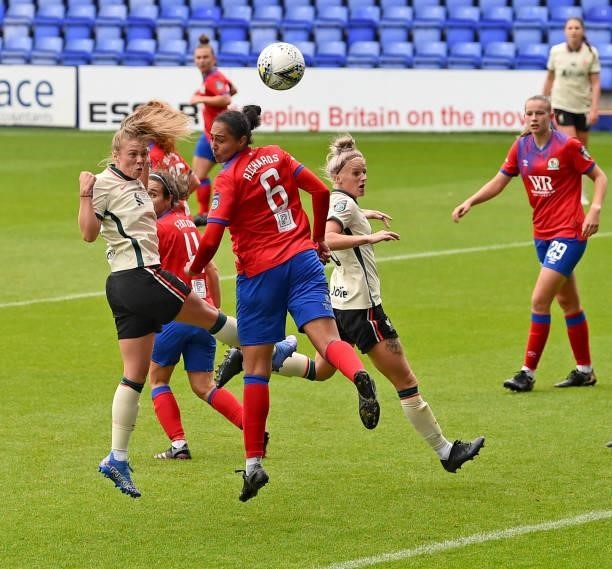 Rianna Dean of Liverpool Women during the Pre-Season frienly match between Liverpool Women and Blackburn Rovers Women at Prenton Park on August 15,...