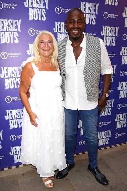 Vanessa Feltz and Ben Ofoedu attend the "Jersey Boys