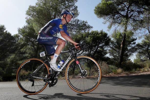 Mauri Vansevenant of Belgium and Team Deceuninck - Quick-Step competes during the 76th Tour of Spain 2021, Stage 7 a 152km stage from Gandía to...