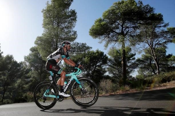 Luka Mezgec of Slovenia and Team BikeExchange competes during the 76th Tour of Spain 2021, Stage 7 a 152km stage from Gandía to Balcón de Alicante...