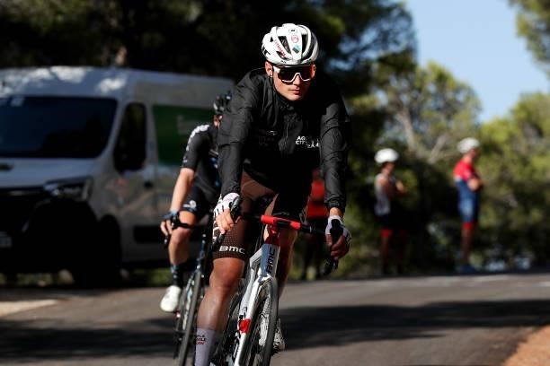 Nicolas Prodhomme of France and AG2R Citröen Team after the 76th Tour of Spain 2021, Stage 7 a 152km stage from Gandía to Balcón de Alicante 995m /...