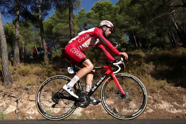 Piet Allegaert of Belgium and Team Cofidis after the 76th Tour of Spain 2021, Stage 7 a 152km stage from Gandía to Balcón de Alicante 995m /...