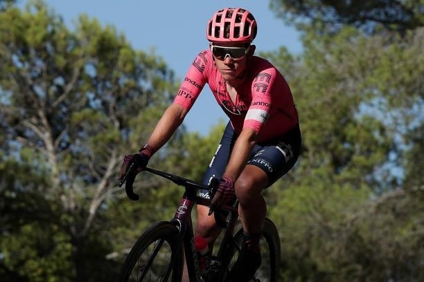 Lawson Craddock of United States and Team EF Education - Nippo after the 76th Tour of Spain 2021, Stage 7 a 152km stage from Gandía to Balcón de...