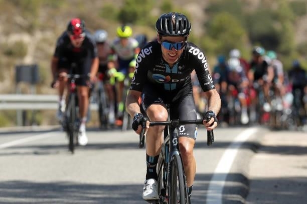 Chris Hamilton of Australia and Team DSM attacks in breakaway during the 76th Tour of Spain 2021, Stage 7 a 152km stage from Gandía to Balcón de...
