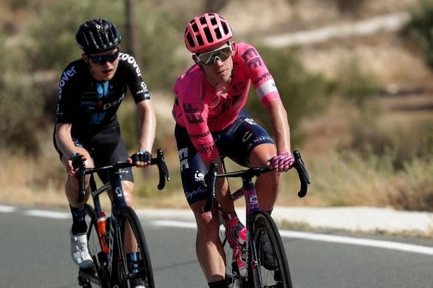 Lawson Craddock of United States and Team EF Education - Nippo competes in the breakaway during the 76th Tour of Spain 2021, Stage 7 a 152km stage...