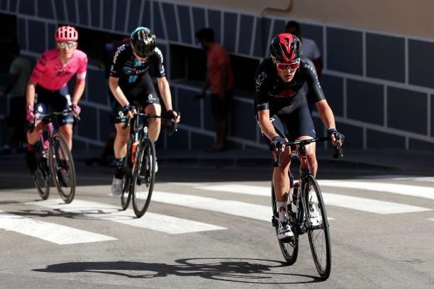 Pavel Sivakov of Russia and Team INEOS Grenadiers attacks in the breakaway during the 76th Tour of Spain 2021, Stage 7 a 152km stage from Gandía to...