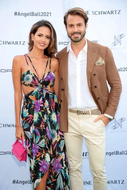 Karla Azevedo and Emanuele Fiore attend the Angel Ball Summer Gala Honoring Simone I. Smith & Maye Musk hosted by Gabrielle's Angel Foundation on...