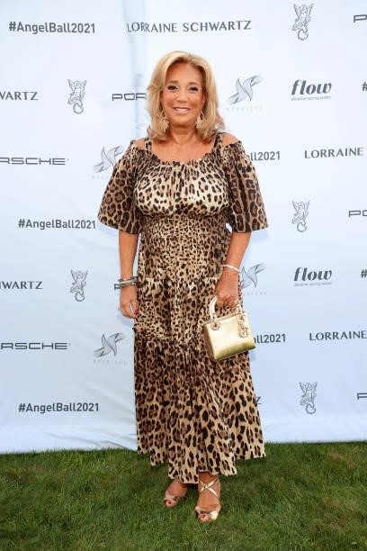 Denise Rich attends the Angel Ball Summer Gala Honoring Simone I. Smith & Maye Musk hosted by Gabrielle's Angel Foundation on August 20, 2021 in...