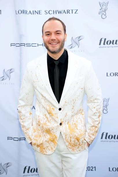 Fer Da Silva attends the Angel Ball Summer Gala Honoring Simone I. Smith & Maye Musk hosted by Gabrielle's Angel Foundation on August 20, 2021 in...
