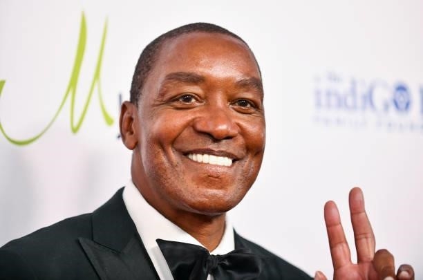 Isiah Thomas attends the Harold and Carole Pump Foundation Gala at The Beverly Hilton on August 20, 2021 in Beverly Hills, California.