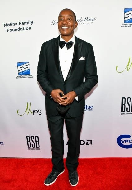 Isiah Thomas attends the Harold and Carole Pump Foundation Gala at The Beverly Hilton on August 20, 2021 in Beverly Hills, California.