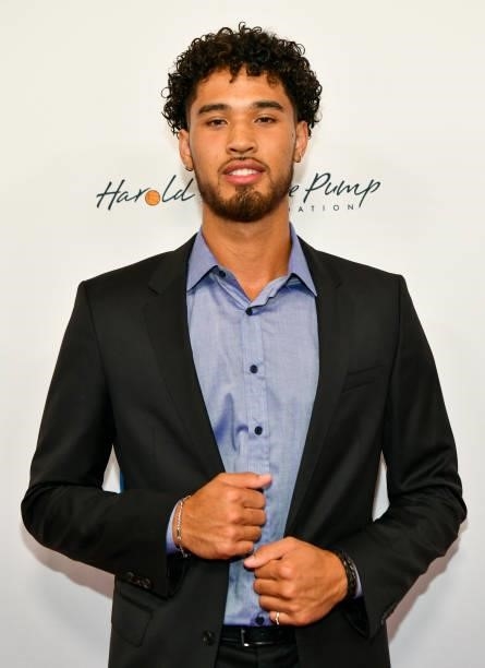 Johnny Juzang attends the Harold and Carole Pump Foundation Gala at The Beverly Hilton on August 20, 2021 in Beverly Hills, California.
