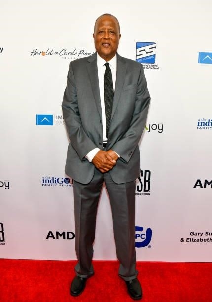 Jamaal Wilkes attends the Harold and Carole Pump Foundation Gala at The Beverly Hilton on August 20, 2021 in Beverly Hills, California.