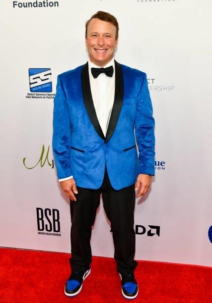 Dan Schwab attends the Harold and Carole Pump Foundation Gala at The Beverly Hilton on August 20, 2021 in Beverly Hills, California.