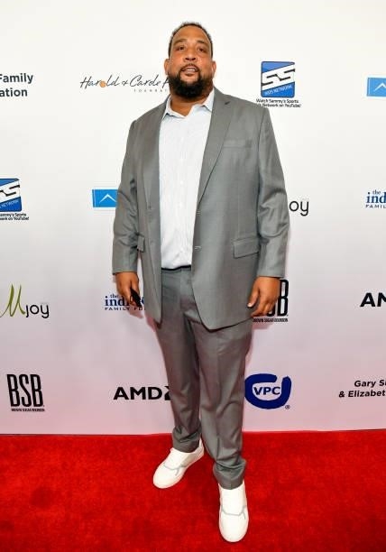 Donald Penn attends the Harold and Carole Pump Foundation Gala at The Beverly Hilton on August 20, 2021 in Beverly Hills, California.