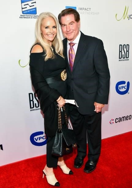 Candace Garvey and Steve Garvey attend the Harold and Carole Pump Foundation Gala at The Beverly Hilton on August 20, 2021 in Beverly Hills,...