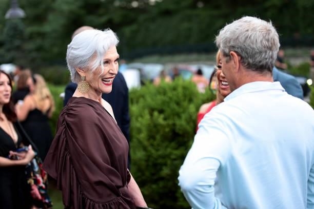 Maye Musk attends the Angel Ball Summer Gala Honoring Simone I. Smith & Maye Musk hosted by Gabrielle's Angel Foundation on August 20, 2021 in...