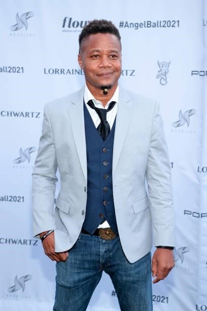 Cuba Gooding Jr. Attends the Angel Ball Summer Gala Honoring Simone I. Smith & Maye Musk hosted by Gabrielle's Angel Foundation on August 20, 2021 in...