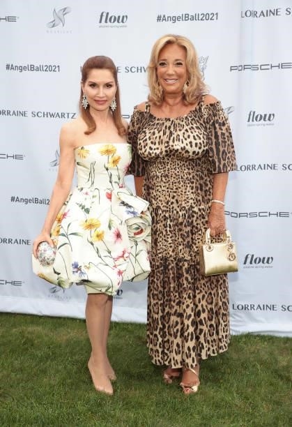 Jean Shafiroff and Denise Rich attend the Angel Ball Summer Gala Honoring Simone I. Smith & Maye Musk hosted by Gabrielle's Angel Foundation on...