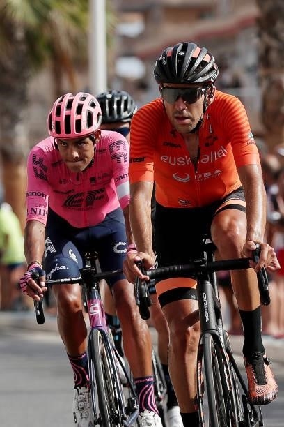 Mikel Iturria Segurola of Spain and Team Euskaltel - Euskadi competes during the 76th Tour of Spain 2021, Stage 8 a 173,7 km stage from Santa Pola to...