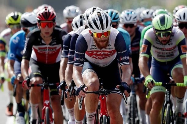 Quinn Simmons of United States and Team Trek - Segafredo competes during the 76th Tour of Spain 2021, Stage 8 a 173,7 km stage from Santa Pola to La...
