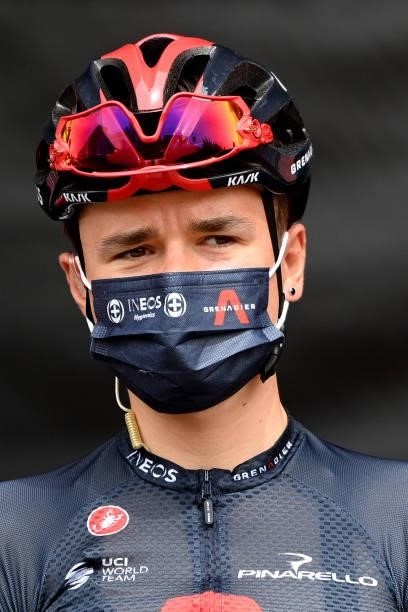 Thomas Pidcock of United Kingdom and Team INEOS Grenadiers during the team presentation prior to the 76th Tour of Spain 2021, Stage 9 a 188 km stage...