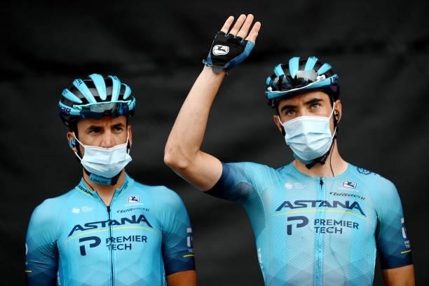 Alex Aranburu Deba of Spain and Team Astana – Premier Tech during the team presentation prior to the 76th Tour of Spain 2021, Stage 9 a 188 km stage...