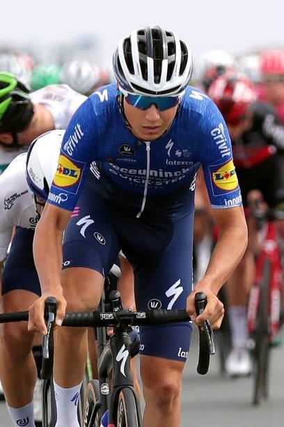 Mauri Vansevenant of Belgium and Team Deceuninck - Quick-Step competes during the 76th Tour of Spain 2021, Stage 9 a 188 km stage from Puerto...