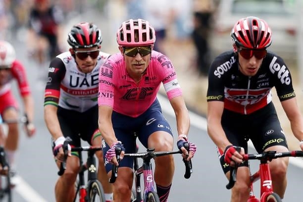 Magnus Cort Nielsen of Denmark and Team EF Education - Nippo competes during the 76th Tour of Spain 2021, Stage 9 a 188 km stage from Puerto...