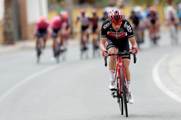 Sylvain Moniquet of Belgium and Team Lotto Soudal during the 76th Tour of Spain 2021, Stage 9 a 188 km stage from Puerto Lumbreras to Alto de...