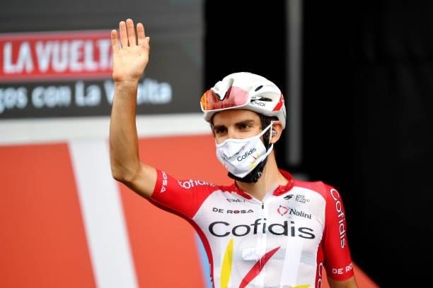 Guillaume Martin of France and Team Cofidis during the team presentation prior to the 76th Tour of Spain 2021, Stage 9 a 188 km stage from Puerto...