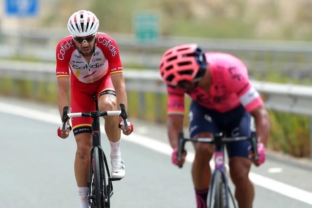 Jesús Herrada Lopez of Spain and Team Cofidis competes during the 76th Tour of Spain 2021, Stage 9 a 188 km stage from Puerto Lumbreras to Alto de...
