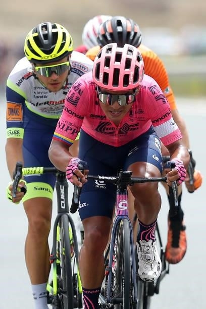 Jonathan Klever Caicedo Cepeda of Ecuador and Team EF Education - Nippo competes during the 76th Tour of Spain 2021, Stage 9 a 188 km stage from...