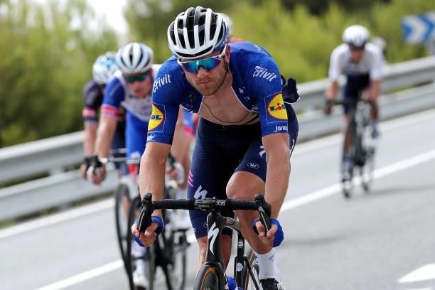 Bert Van Lerberghe of Belgium and Team Deceuninck - Quick-Step competes during the 76th Tour of Spain 2021, Stage 9 a 188 km stage from Puerto...