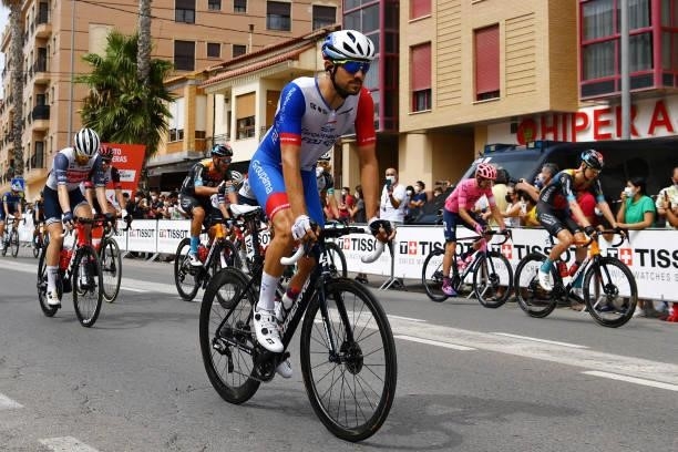 Olivier Le Gac of France and Team Groupama - FDJ competes the 76th Tour of Spain 2021, Stage 9 a 188 km stage from Puerto Lumbreras to Alto de...