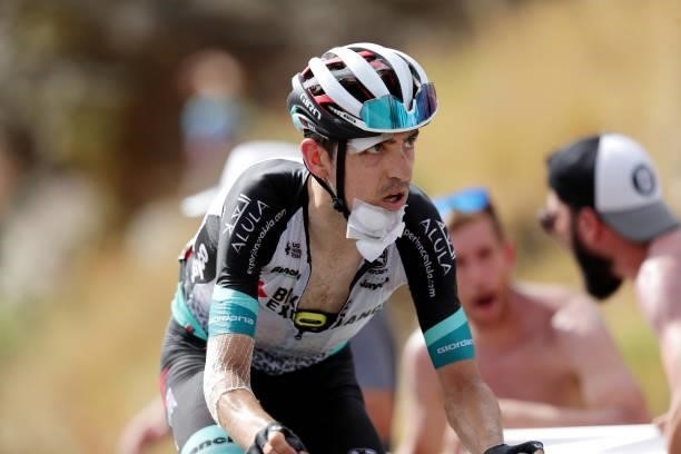 Mikel Nieve Ituralde of Spain and Team BikeExchange competes during the 76th Tour of Spain 2021, Stage 9 a 188 km stage from Puerto Lumbreras to Alto...