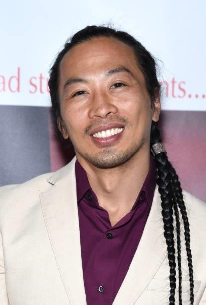 Viet Dang attends the Los Angeles premiere of the film "The Aerialist
