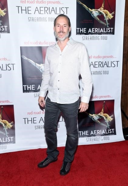Director Ned Farr attends the Los Angeles premiere of the film "The Aerialist