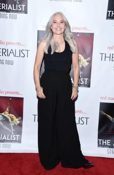 Actress Monique Parent attends the Los Angeles premiere of the film "The Aerialist