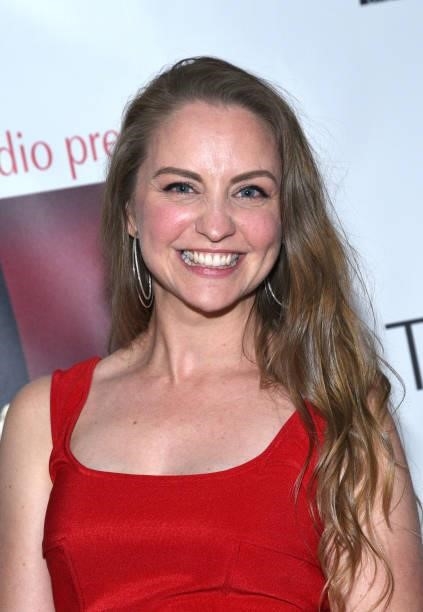 Candice Moll attends the Los Angeles premiere of the film "The Aerialist
