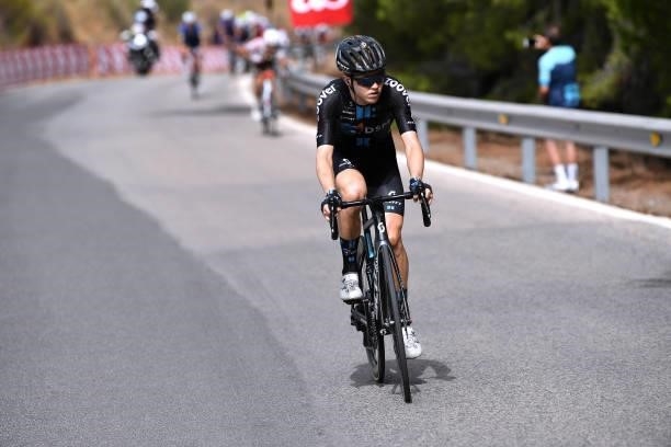 Michael Storer of Australia and Team DSM attacks in the final climb Puerto de Almáchar during the 76th Tour of Spain 2021, Stage 10 a 189km stage...