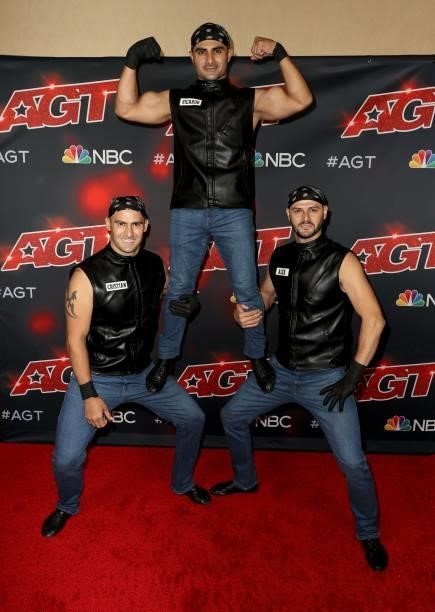 Acrobat group Rialcris attends "America's Got Talent