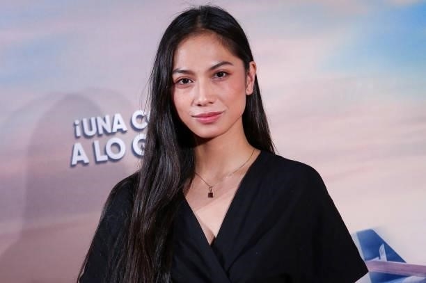 Alexandra Masangkay attends the 'Garcia y Garcia' premiere at Callao City Lights cinema on August 25, 2021 in Madrid, Spain.