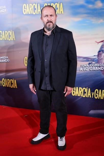 Ricardo Castella attends the 'Garcia y Garcia' premiere at Callao City Lights cinema on August 25, 2021 in Madrid, Spain.
