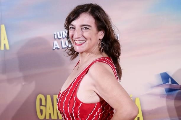 Ana Murugarren attends the 'Garcia y Garcia' premiere at Callao City Lights cinema on August 25, 2021 in Madrid, Spain.