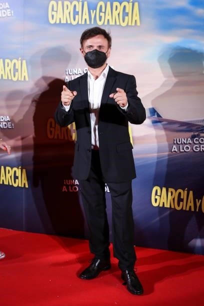 Actor Jose Mota attends the 'Garcia y Garcia' premiere at Callao City Lights cinema on August 25, 2021 in Madrid, Spain.