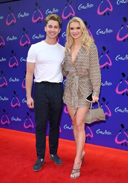 Pritchard and Abbie Quinnen attend Andrew Lloyd Webber's "Cinderella