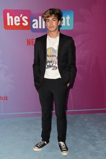 Surf Mesa attends Netflix's premiere of "He's All That