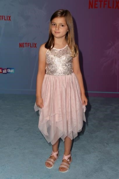 Charlotte Easton Gillies attends Netflix's premiere of "He's All That